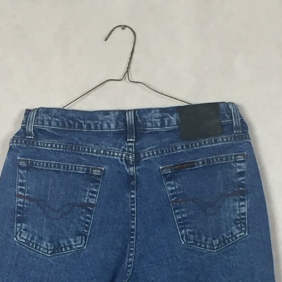 Harley Davidson Jeans Straight Leg Cut Size 10 - Picture 5 of 7